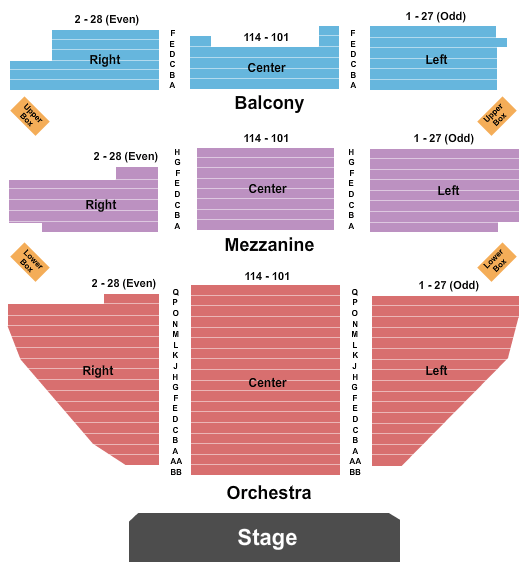 Belasco Theatre Maybe Happy Ending Seating Chart